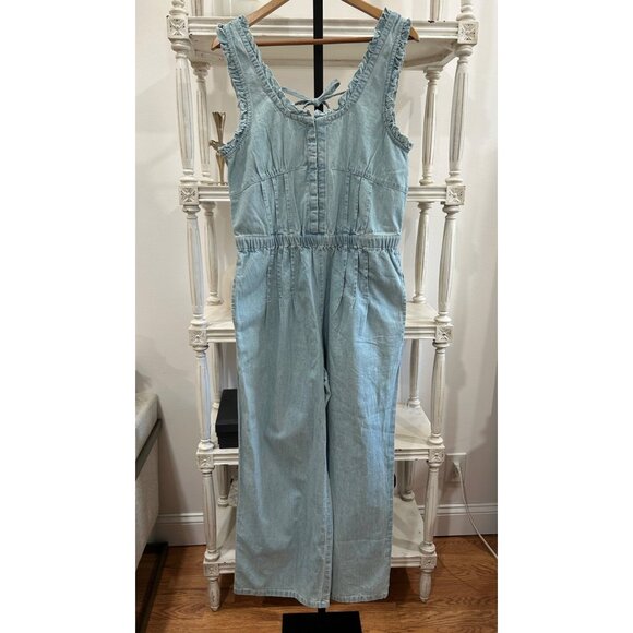 Free People Lucile Jumpsuit in Daydreams Size Medium - Picture 5 of 6